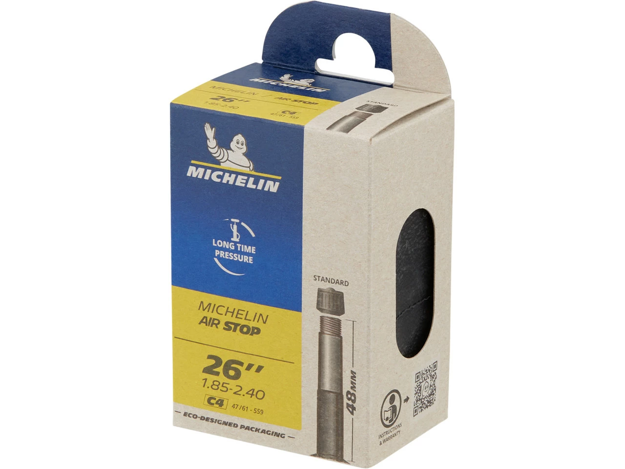 Michelin Schlauch C4 Airstop Für 26" 4 Michelin Schlauch C4 Airstop Für 26" – Bild 2