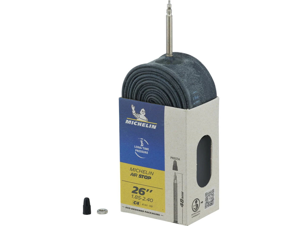 Michelin Schlauch C4 Airstop Für 26" 5 Michelin Schlauch C4 Airstop Für 26" – Bild 3