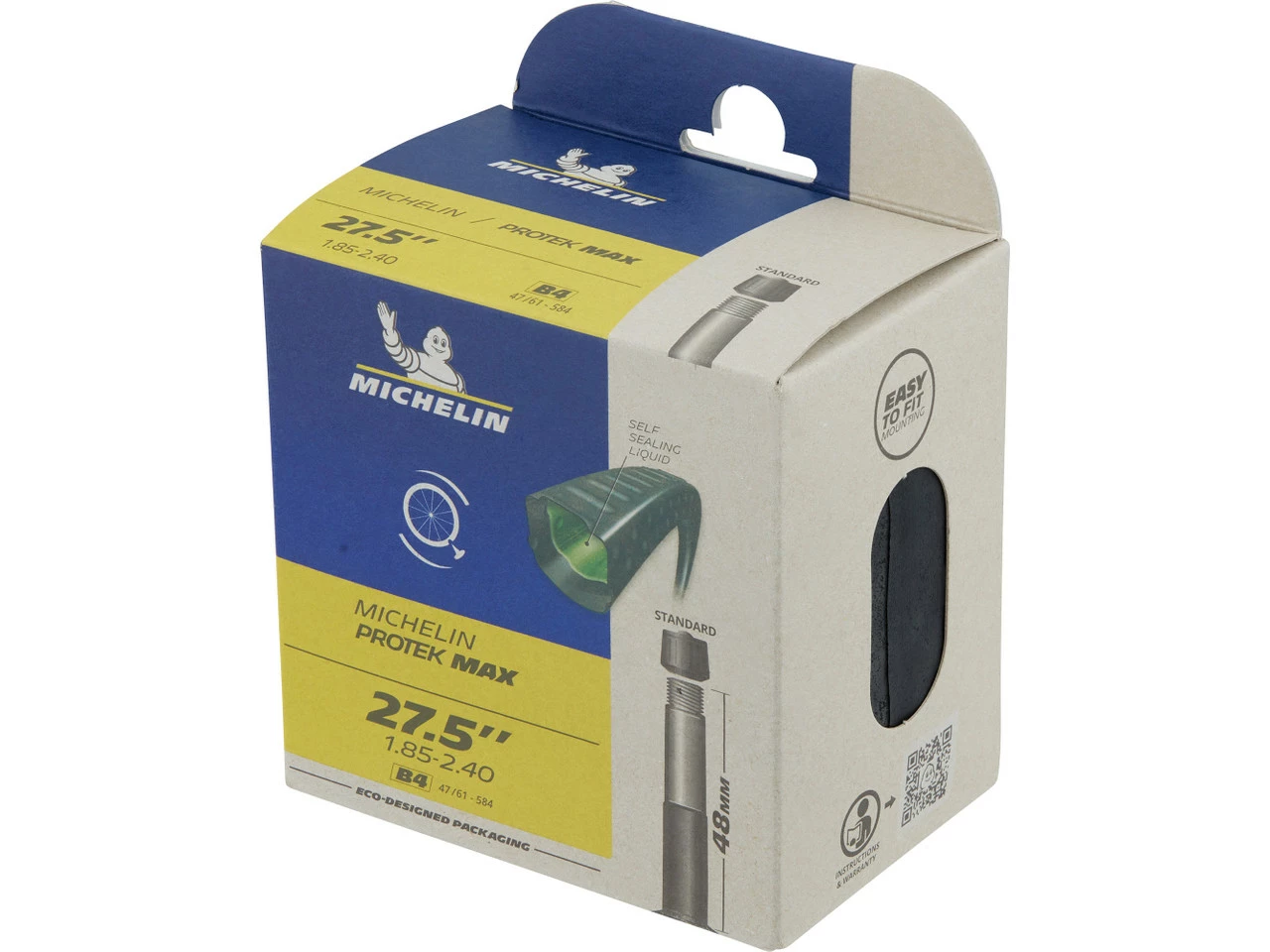 Michelin Schlauch B4 Protek Max Für 27,5" 4 Michelin Schlauch B4 Protek Max Für 27,5" – Bild 2