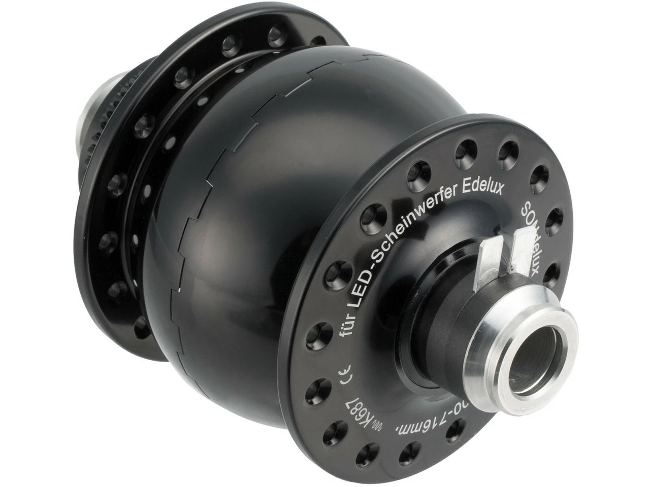 SON Delux 12 Disc Center Lock Nabendynamo 5 SON Delux 12 Disc Center Lock Nabendynamo – Bild 3