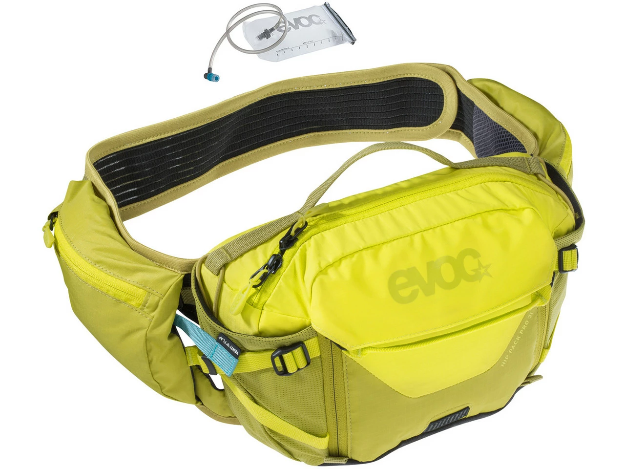 Evoc Hip Pack Pro Hüfttasche + 1,5 L Trinkblase 3 Evoc Hip Pack Pro Hüfttasche + 1,5 L Trinkblase