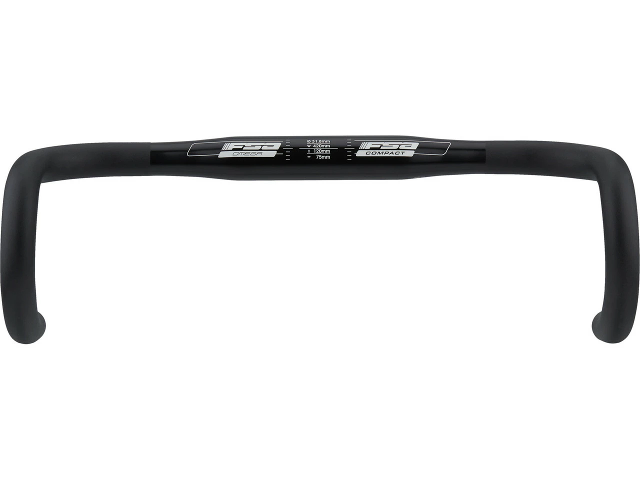 FSA Omega Compact 31.8 Lenker 6 FSA Omega Compact 31.8 Lenker – Bild 4