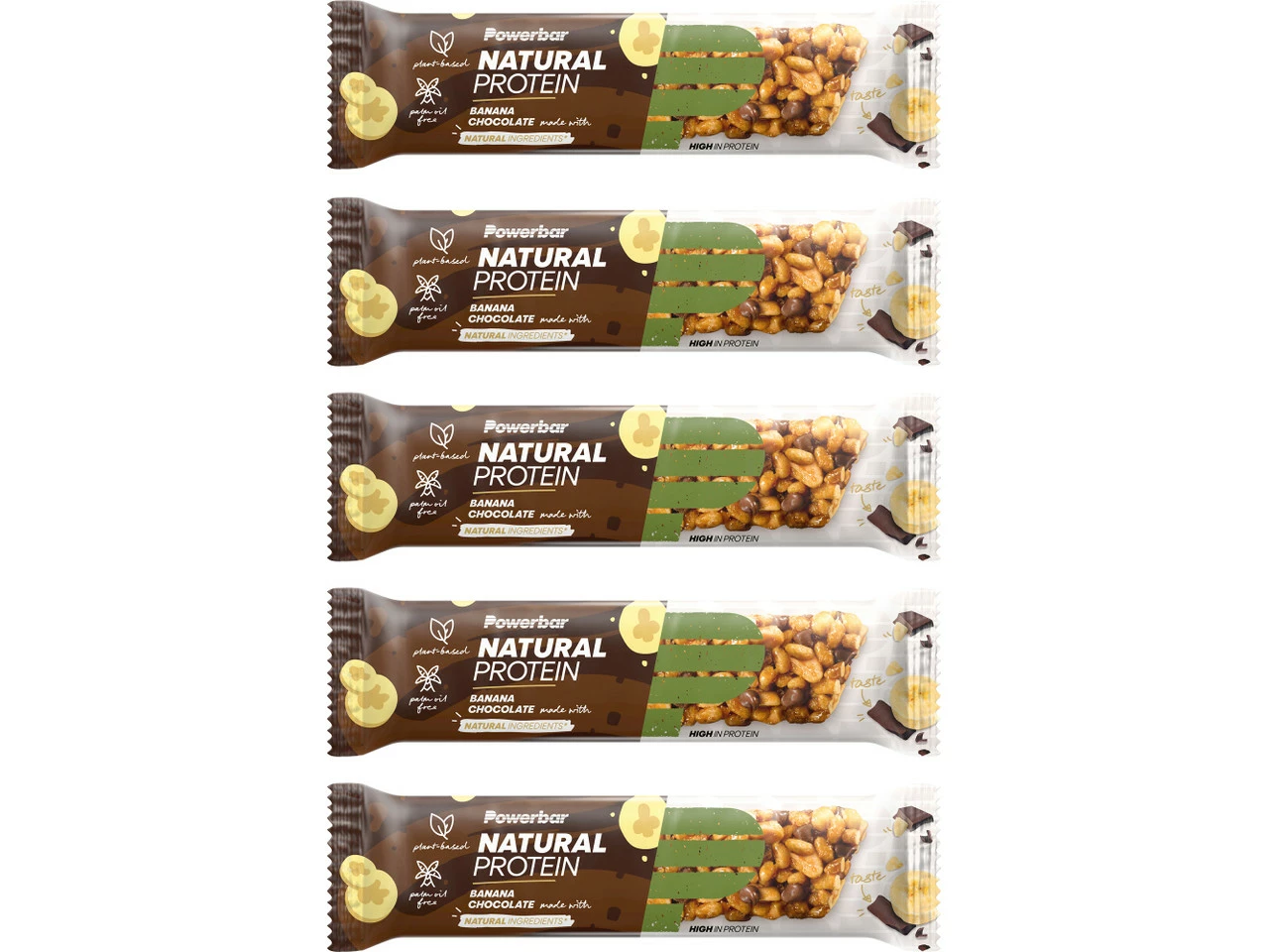 Powerbar Natural Protein Bar 30 % Riegel Vegan - 5 Stück 5 Powerbar Natural Protein Bar 30 % Riegel Vegan - 5 Stück – Bild 3