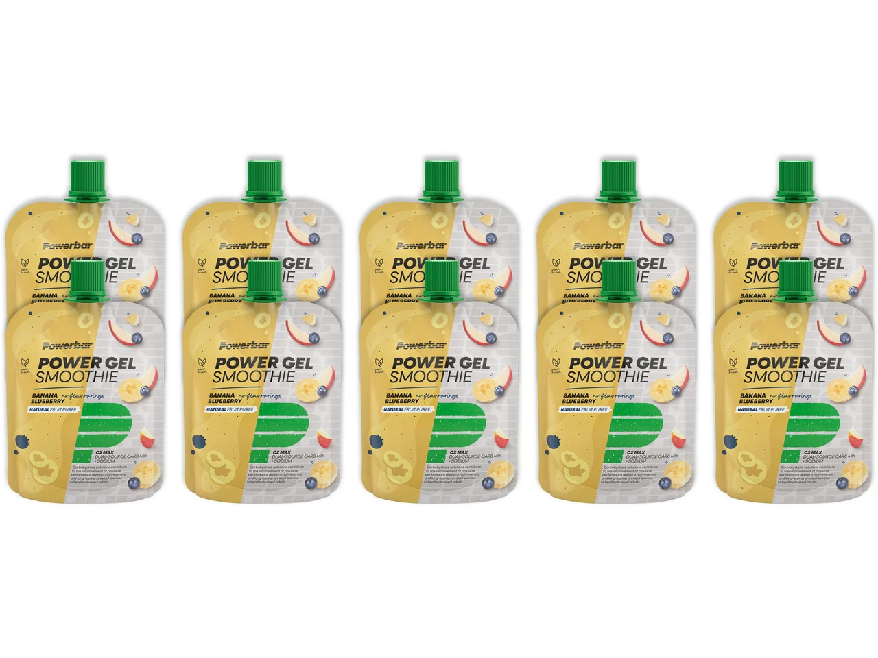 Powerbar PowerGel Smoothie - 10 Stück 3 Powerbar PowerGel Smoothie - 10 Stück
