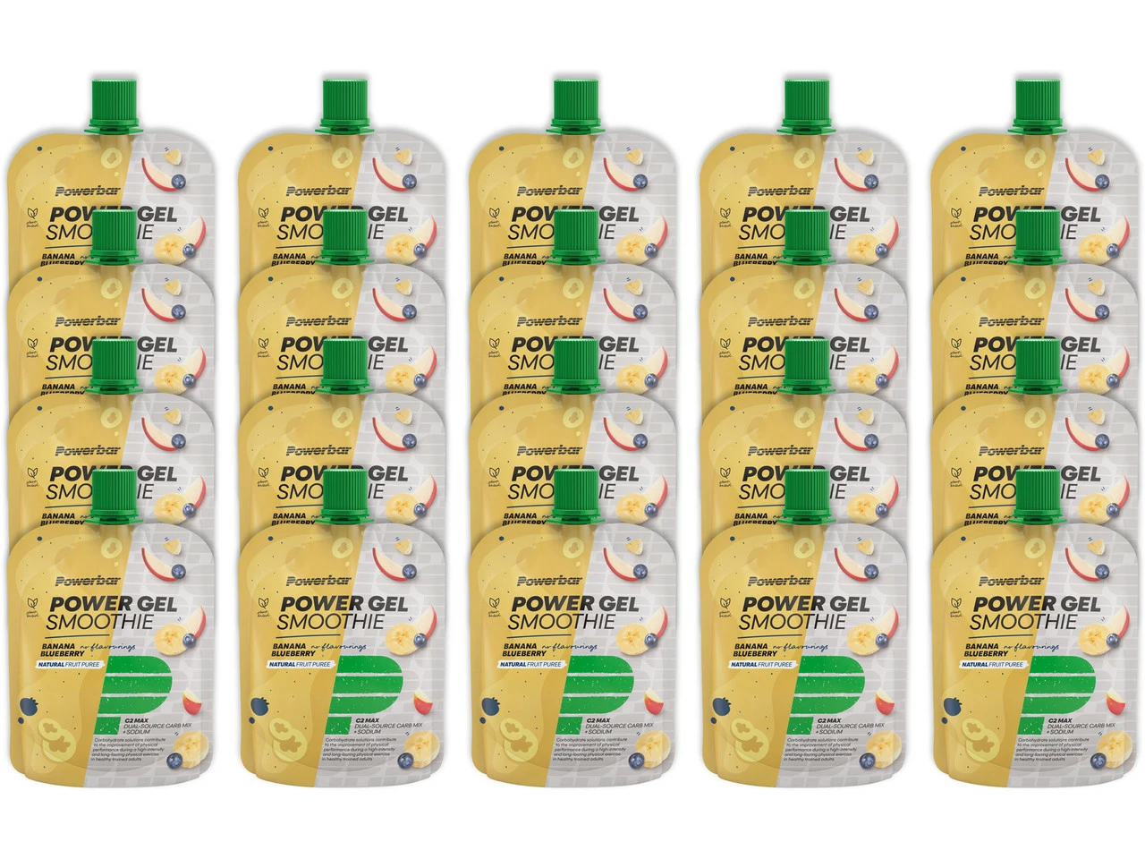 Powerbar PowerGel Smoothie - 20 Stück 3 Powerbar PowerGel Smoothie - 20 Stück