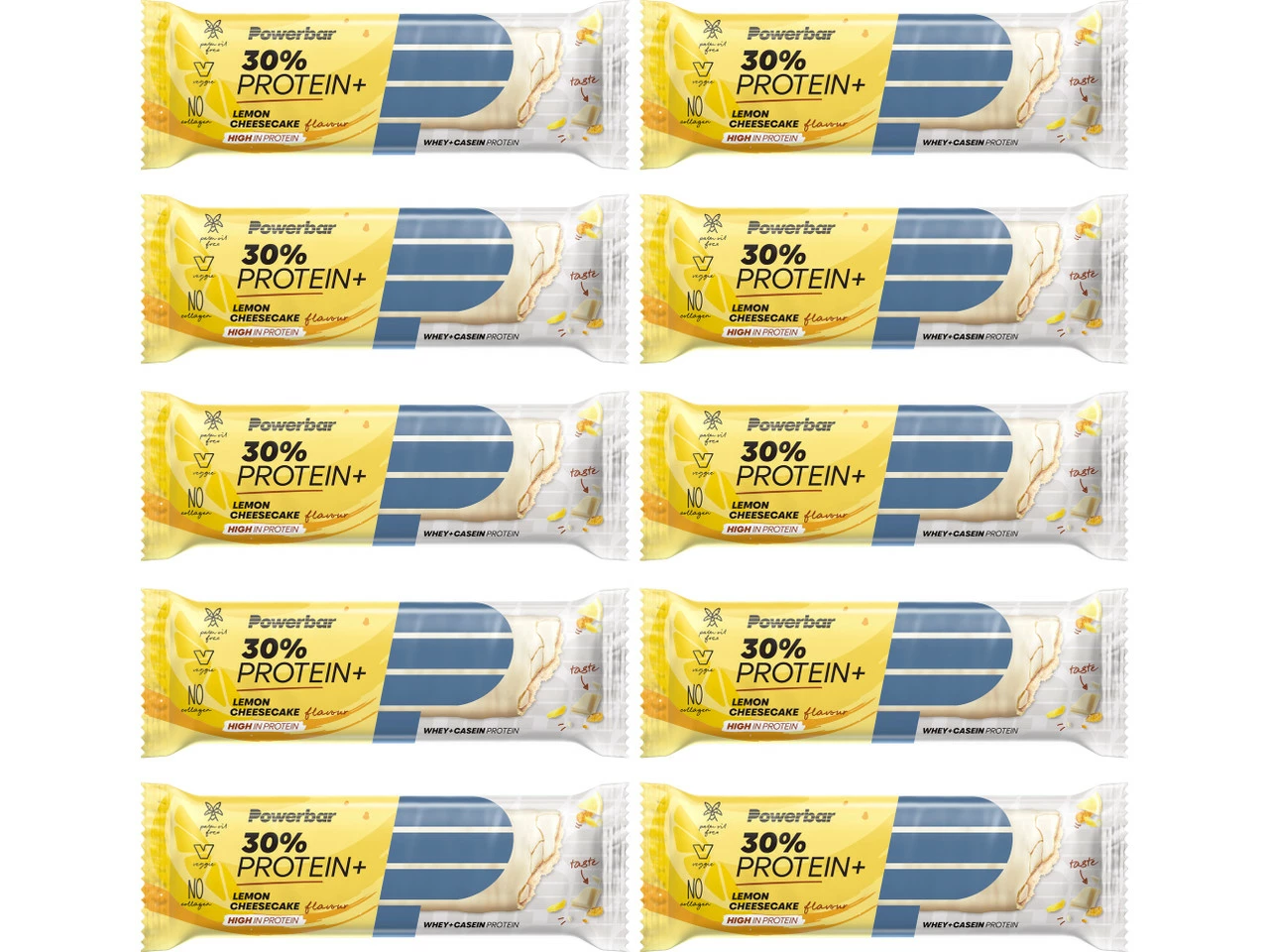 Powerbar Protein Plus 30 % Proteinriegel - 10 Stück 6 Powerbar Protein Plus 30 % Proteinriegel - 10 Stück – Bild 4