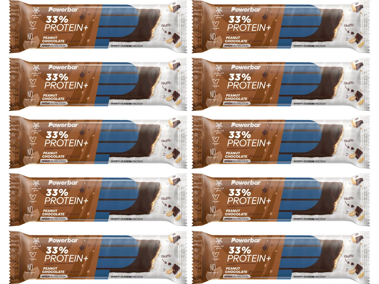 Powerbar Protein Plus Bar 33 % Riegel - 10 Stück 3 Powerbar Protein Plus Bar 33 % Riegel - 10 Stück