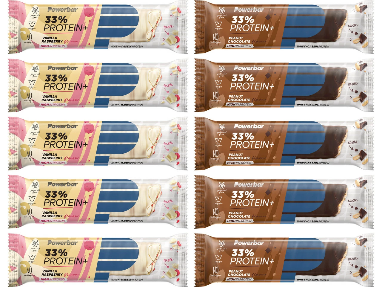 Powerbar Protein Plus Bar 33 % Riegel - 10 Stück 5 Powerbar Protein Plus Bar 33 % Riegel - 10 Stück – Bild 3