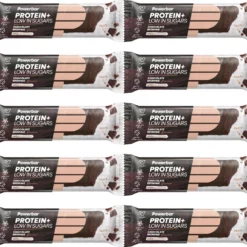 Powerbar Protein Plus Low Sugar Riegel, Nettofüllmenge 35 G - 10 Stück