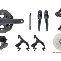 Shimano Ultegra Di2 R8150 Powermeter Gruppe 2x12 36-52