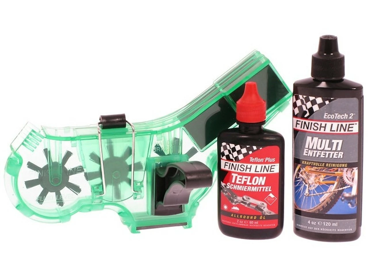 Finish Line Kettenreinigungsgerät Set 3 Finish Line Kettenreinigungsgerät Set