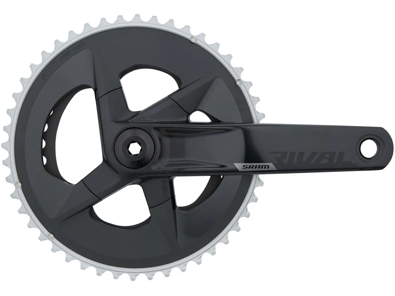 SRAM Rival DUB 2x12-fach Powermeter Kurbelgarnitur 3 SRAM Rival DUB 2x12-fach Powermeter Kurbelgarnitur
