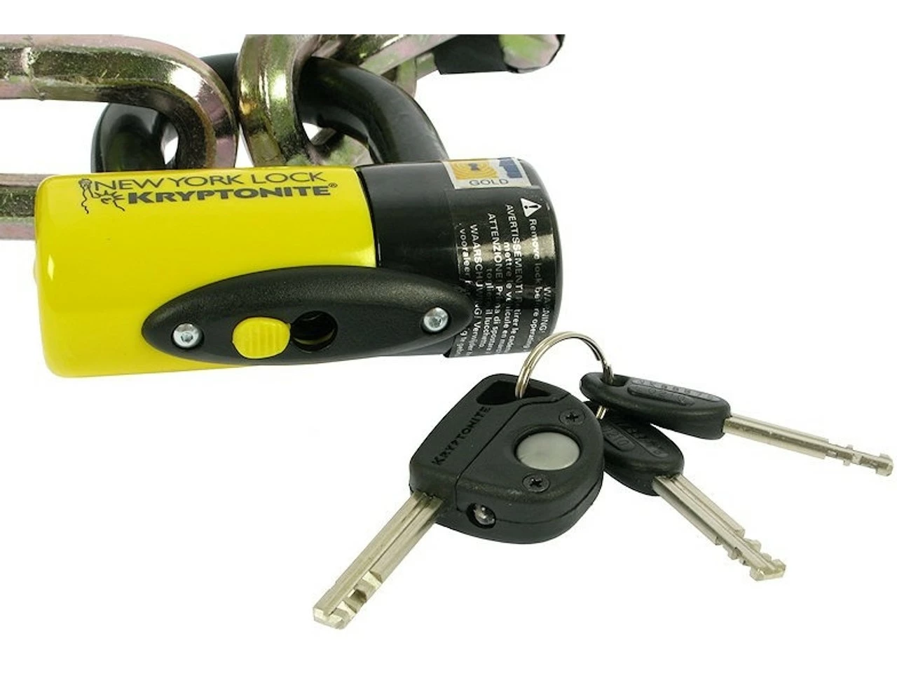 Kryptonite New York Fahgettaboudit® Kettenschloss 4 Kryptonite New York Fahgettaboudit® Kettenschloss – Bild 2
