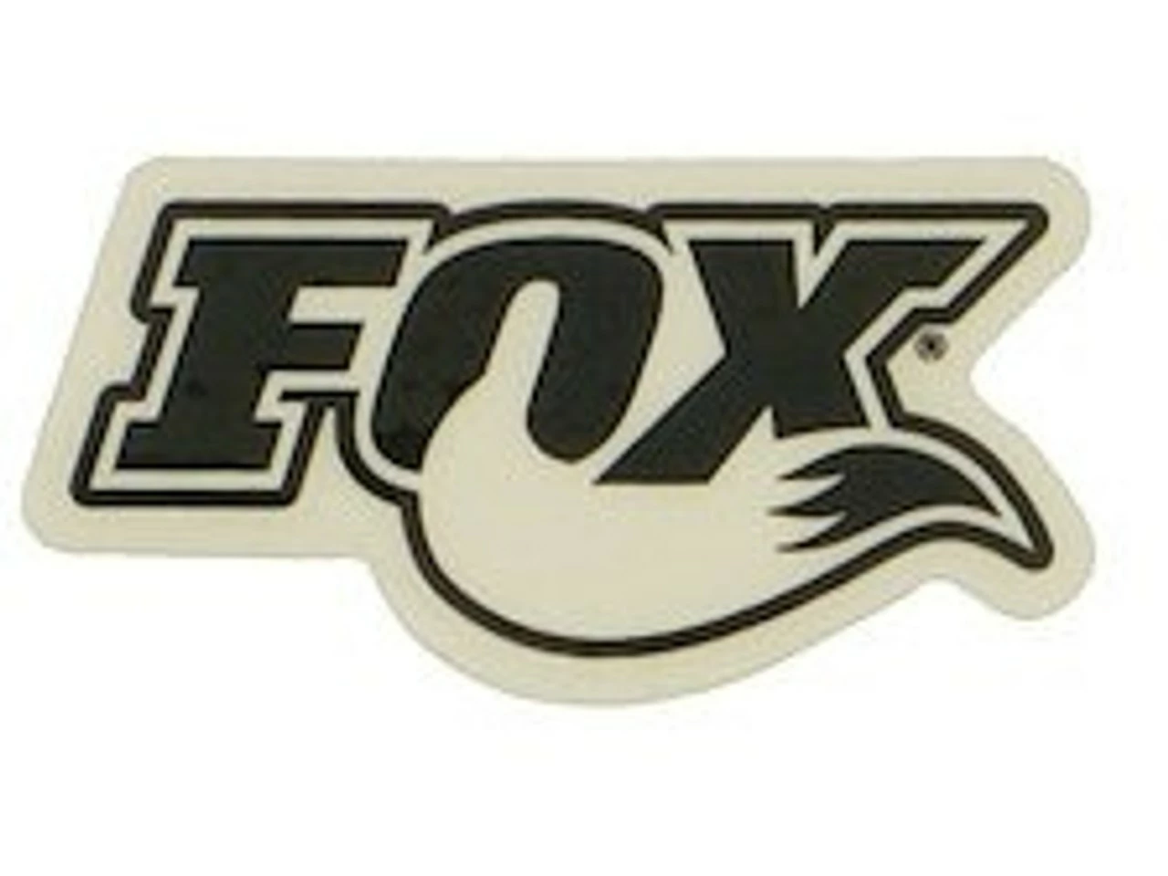 Fox Racing Shox Logo Aufkleber 5 Fox Racing Shox Logo Aufkleber – Bild 3